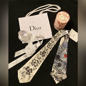 DIOR Silk Mitzah Scarf
